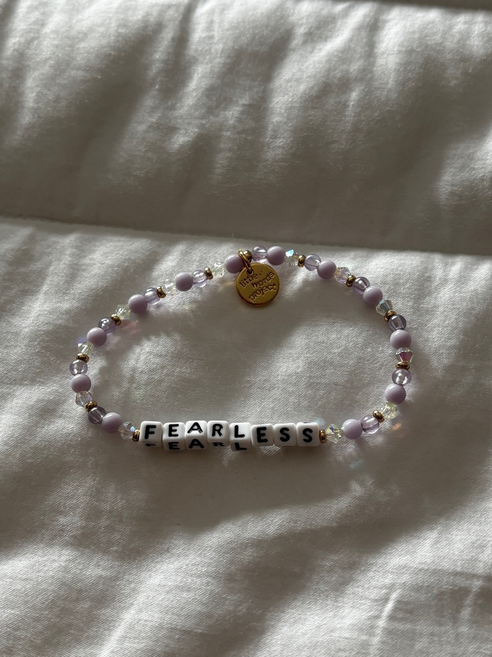 LWP LITTLE WORDS PROJECT BRACELET FEARLESS